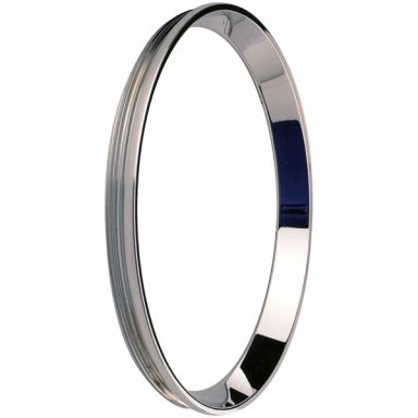 4-1/2" Headlight Bezel - Bradley/Concours Housings 16 Pitch- Chrome