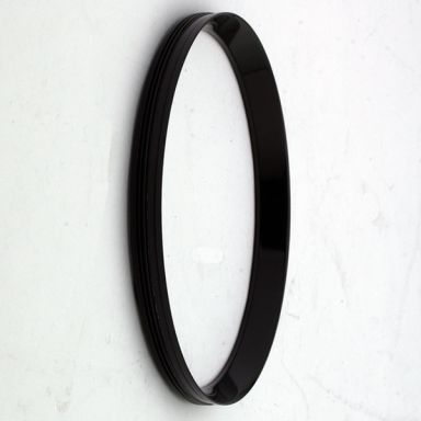 4-1/2" Headlight Bezel - Bradley/Concours Housings 16 Pitch- Gloss Black