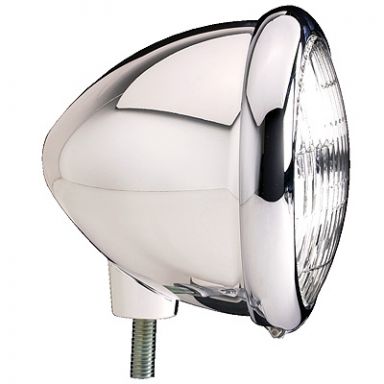 Fog Light (Auxiliary) Harley FL - 4-1/2" Chrome Standard Bullet (each)
