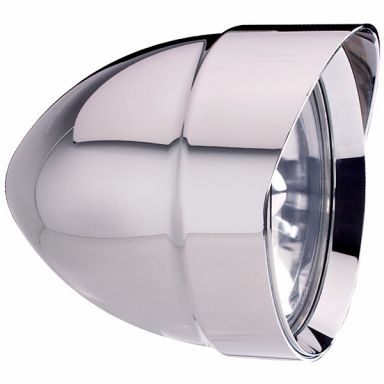 4-1/2" Headlight Housing - Mariah Bullet - Street Rod - Polished (pair)