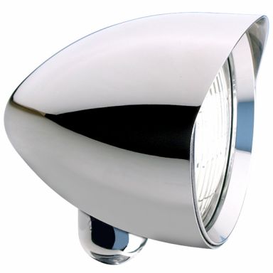 4-1/2" Headlight Housing - Mariah Bullet - Street Rod - Polished (pair)
