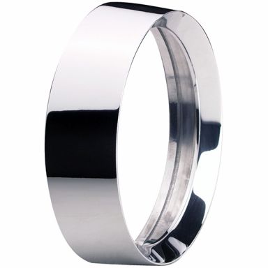 POLISHED ALUMINUM - Headlight Bezel - 7" - FLH ('85-on)