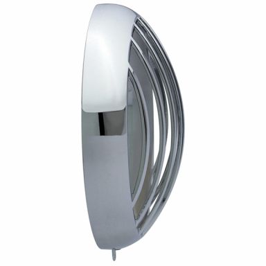 7" Polished Aluminum HEADLIGHT Grill - FLST Stock Headlight