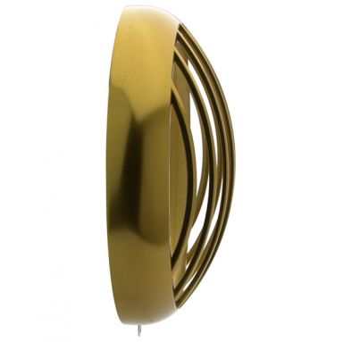 7" Gold/Brass Anodized HEADLIGHT Grill - FLST Stock Headlight