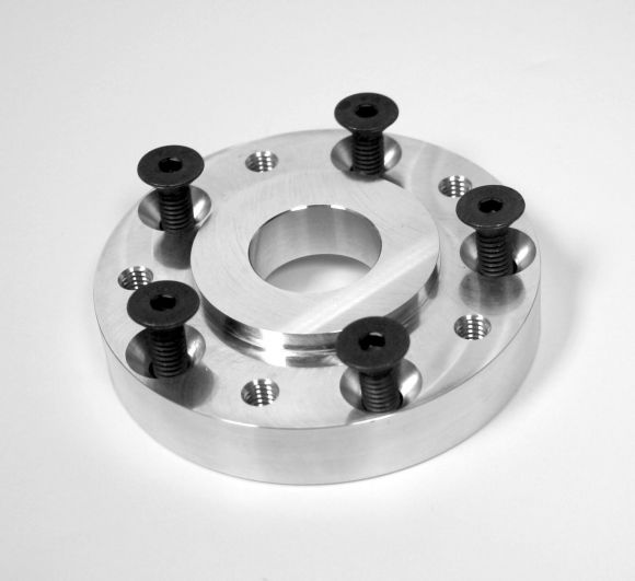 ROTOR SPACER, MID-GLIDE, 2000-03' XL & FXD (Chrome)