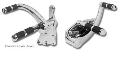 TWIN CAM SOFTAIL '00-'Up, DIAMOND, "EXTENDED" LENGTH (Polished)