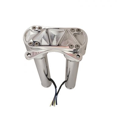 10'' - with Gauge Mount (Chrome)