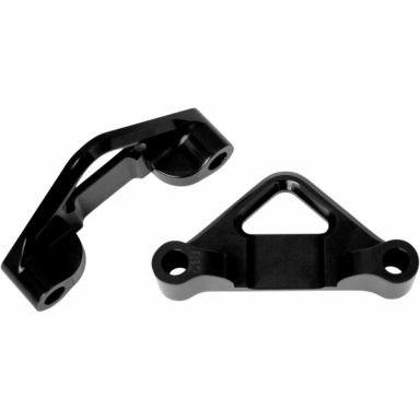 41mm  FLH FENDER SPACER, 0.8125" THICK, FITS NESS, H-D & AMS LEGS (Black)