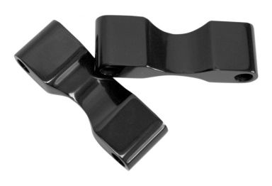 41mm  FLH FENDER SPACER, 1-1/4" THICK, SMOOTH (Black)