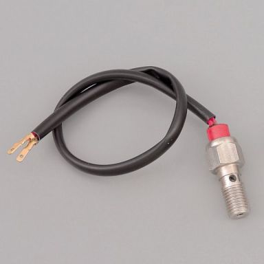 BANJO BOLT BRAKE LIGHT SWITCH, 3/8"-24 THREAD, for