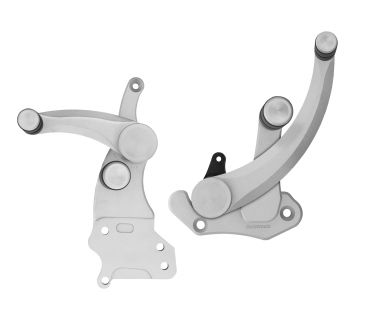 H-D FLH/FLT, DIAMOND, '09-'13, ''STANDARD'' LENGTH, W/O TWIN COOLING (Bright Dip)