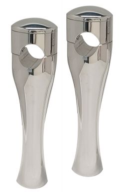 4' HOUR GLASS (Chrome)