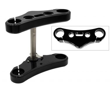 5°, 49MM, FXD STOCK WIDTH, '06-'17 (NO KIT) (Black)