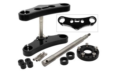 5°, 49mm, FXD CONVERSION KIT, '08-'17  (Black)