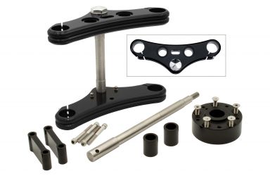 0 ° RAKE, '87-'99 XL & '88-'99 FXR, 39mm, ELITE (Black)