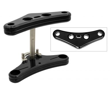 7 ° Rake, 41mm "ELITE" Triple Tree Set (Black)