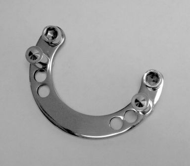 0 Degree 41mm Triple Tree Fork Stop kit (Polished)