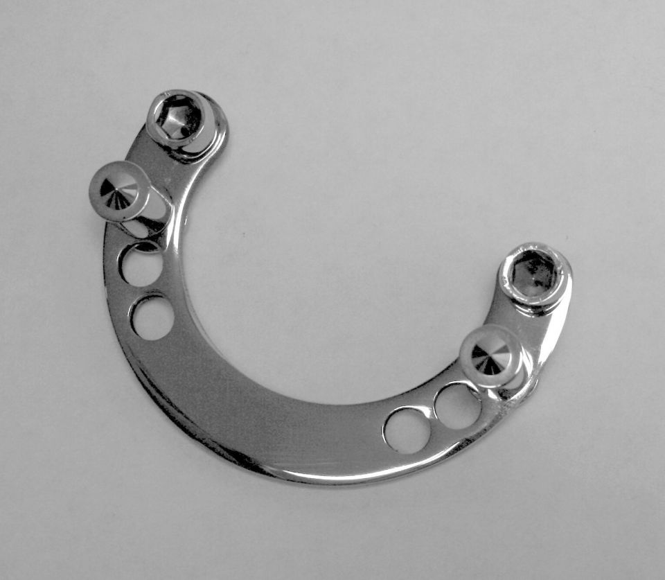 accutronix.com: 0 Degree 41mm Triple Tree Fork Stop kit (Polished)