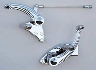 EVO SOFTAIL, STEPPED, "STANDARD" LENGTH, 84-99 FXST, NO KICK STAND PROVISION (Black)