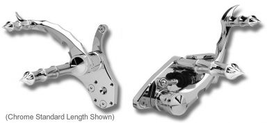 EVO SOFTAIL, TRIBAL, "KICKBACK" LENGTH, 84-99 FXST (Black)