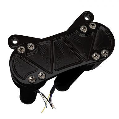 10'' - with Gauge Mount (Black Anodized)