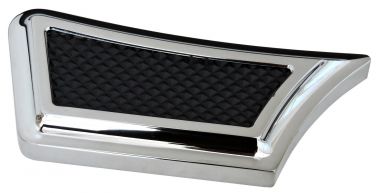 "Instigator" Rear Brake Pedal Cover (Chrome Finish)