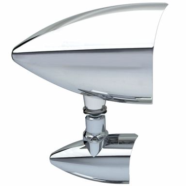 POLISHED ALUMINUM - VAMPIRE ROCKET - Light Kit - 4-1/2" Spot, 2" Turn (pair)