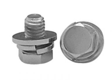 CHROME HEX HEAD - 3/8-16 x 5/8" Bolt Kit (pair)