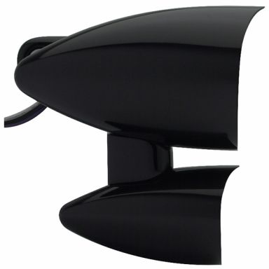 BLACK - LED - VAMPIRE Rocket 2" Spot, 1-3/8" Turn & Mount - FLTR '05-'13 (pair)